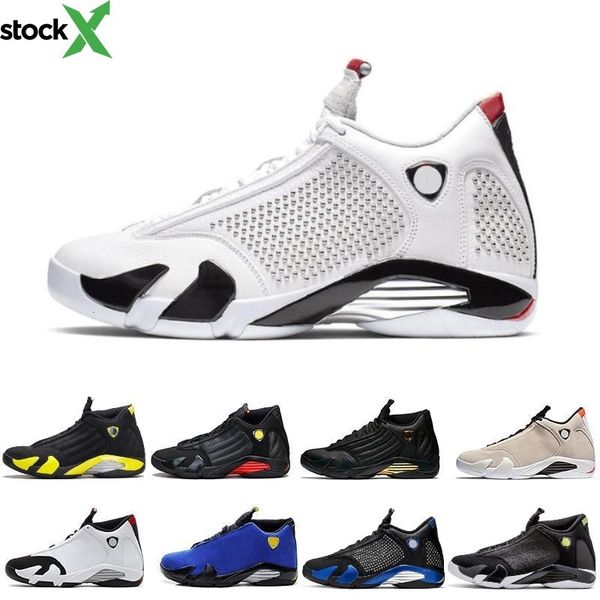 

14 14s mens basketball shoes desert sand dmp last sindiglo thunder blue red suede oxidized green men sports sneakers trainers designer