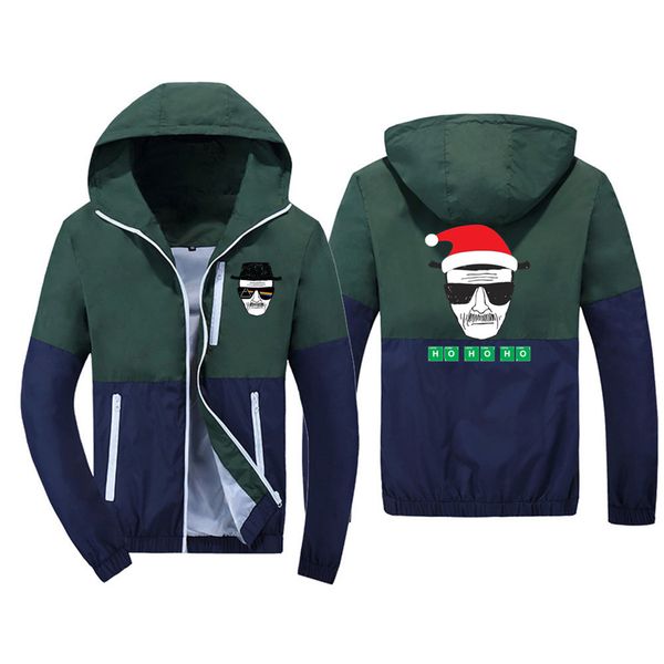 

casaco corta vento masculino glo story chaqueta de verano de los hombres walter breakingbad heisenberg, Tan;black