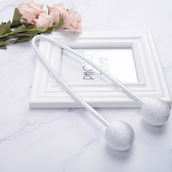 

ball style decorative rope curtain tiebacks/drapery holdback buckles,no need drilling