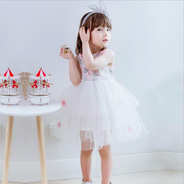 

baby girl tutu dress infant princess little girls 3 4 years birthday party wedding dress children christening ball gown costume, Red;yellow