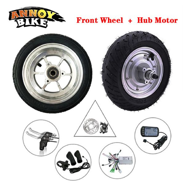 

electric bike conversion kit hub motor 9inch 24v 36v48v 350w/500w bldc hub motor wheel kit for electric scooter