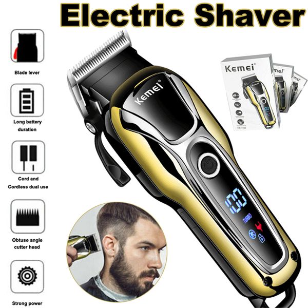 

kemei 1990 electric powerful cordless styling tools hair clipper trimmer cutting machine haircut professional barbermaskiner pqote