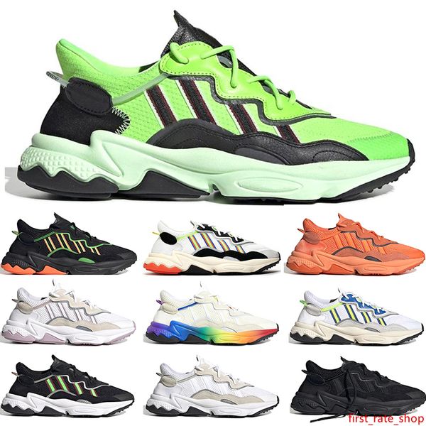 

2020 new arrivel 3m reflective running shoes for men women neon green solar yellow halloween tones core black sports sneakers size 36-45