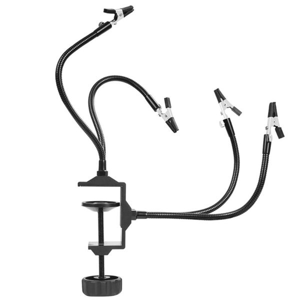 

four-claw multi-function welding station aluminum alloy soldering station aircraft accessories