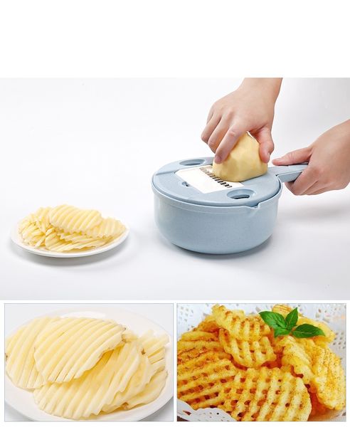 Vegetable Fruit Food Slicer Kitchen Tomato Carrot Cucumber Chopper Cutter Tool