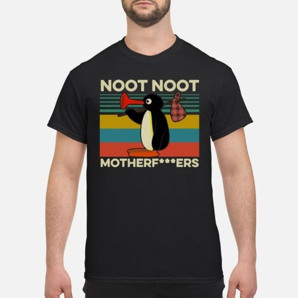 

2020 горячая распродажа pingu noot noot motherfu kers vintage мужская футболка с коротким рукавом хлопок тройники, White;black