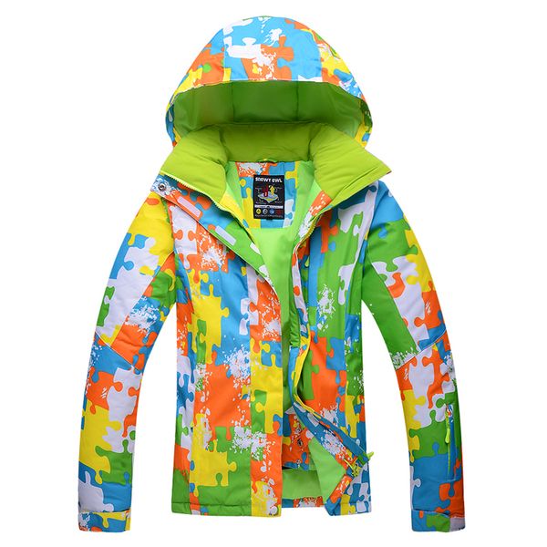 

women ski jacket windproof waterproof breathable outdoor sport riding skiing snowboard coat thicken thermal new