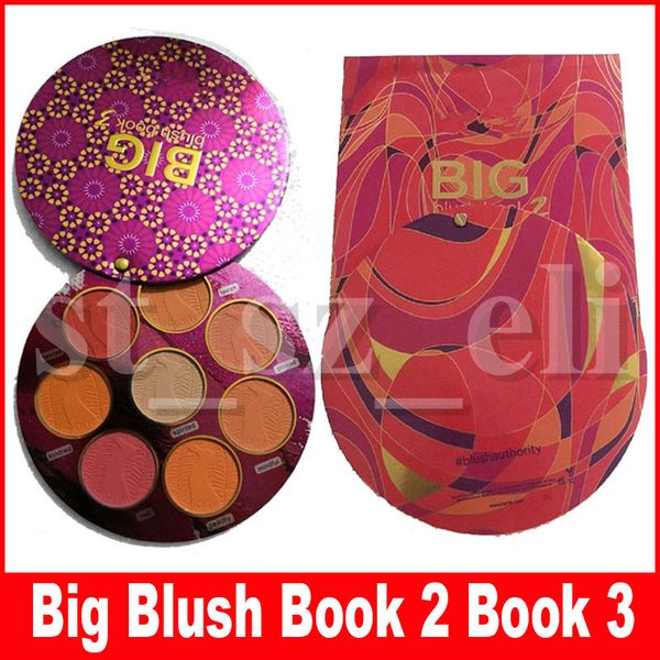 

Eye face makeup big blu h book 2 book 3 blu h eye hadow pre ed powder palette 8 color blu he highlighter limited edition co metic