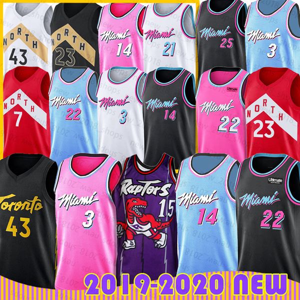 

toronto vince raptors carter jersey miami dwyane heat wade jerseys tyler jimmy herro pascal butler siakam kawhi kendrick leonard nunn marcus, Black;blue