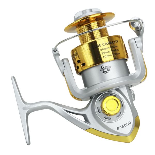 

рыбалка катушки sea fishing reel 5,5: 1 передаточное отношение sa7000