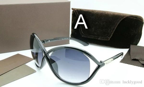

luxury high qualtiy new fashion 0394 tom sunglasses for man woman erika eyewear ford designer brand sun glasses with original box case