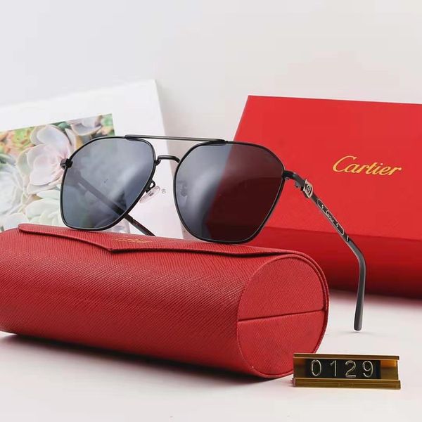 

glass lens polit attitude sunglasses carfia uv400 sunglasses for men sunglasses vintage hexagonal metal sun glasses with box, White;black