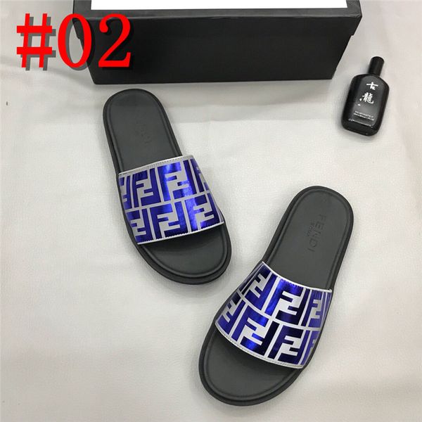 

19ss designer slippers new brand letters desinger slides mens flip flops summer fashion, Blue;gray