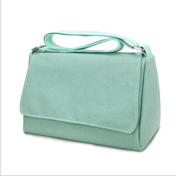 

large capacity canvas messenger bag for women 2020 shoulder bags simple design casual solid color women's handbag bolso mujer