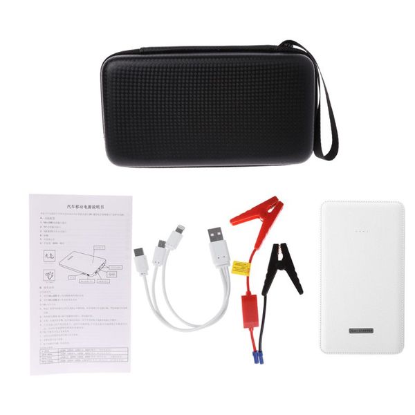 

12v portable led car jump starter battery charger emergency power bank u1jf