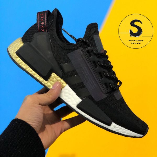 

primek classic oreo triple black white nmd xr1 run shoes for men women runner trainers sneaker breathable size 36-45