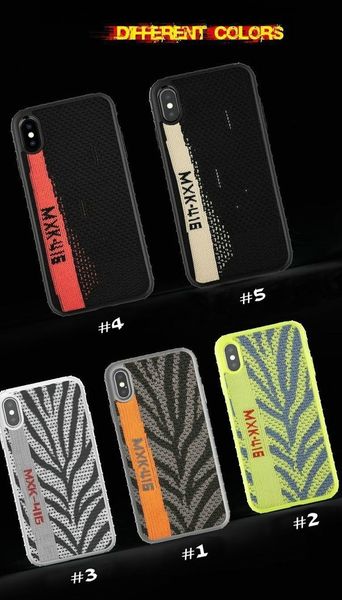 

Trend Sports Гибридный противоударный силиконовый чехол для iPhone 11 Pro Max XR 8 7 6S Plus Вязаный