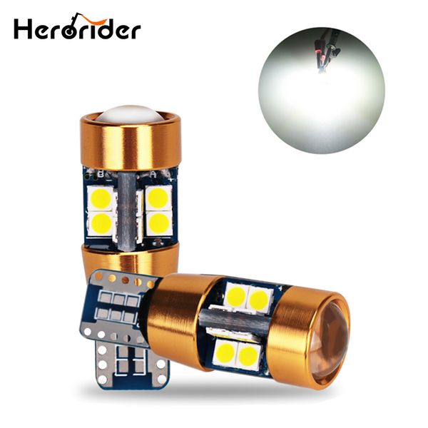 

12v-24v t10 canbus 19 smd 3030 error non polarity spot 168 w5w 194 car parking license bulb car styling light source