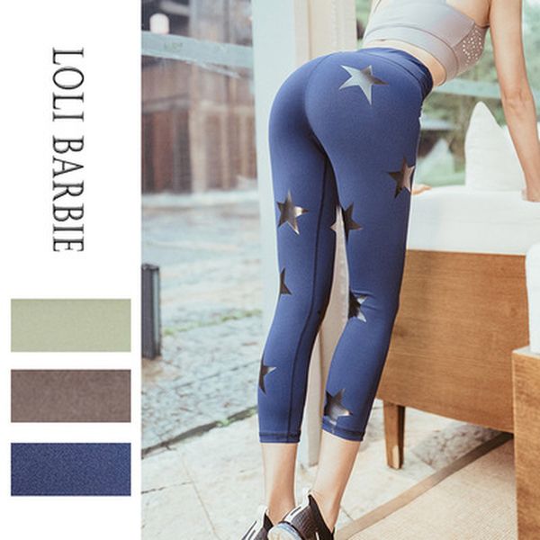 

2019 gym women fitness yoga pants slim high waist sport leggings elastic romantic printed long tights for running tummy control, White;red