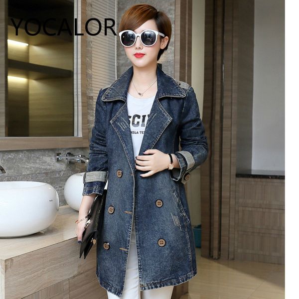 

cowboy loose female trench coat para mulheres long windbreaker woman manteau femme ropa mujer festival clothes vintage overcoat, Tan;black