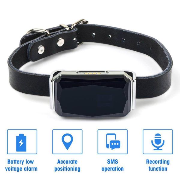 

ip67 waterproof gps tracker for cats dogs with collar mini gps tracker dog pets cow horse lifetime app and platform