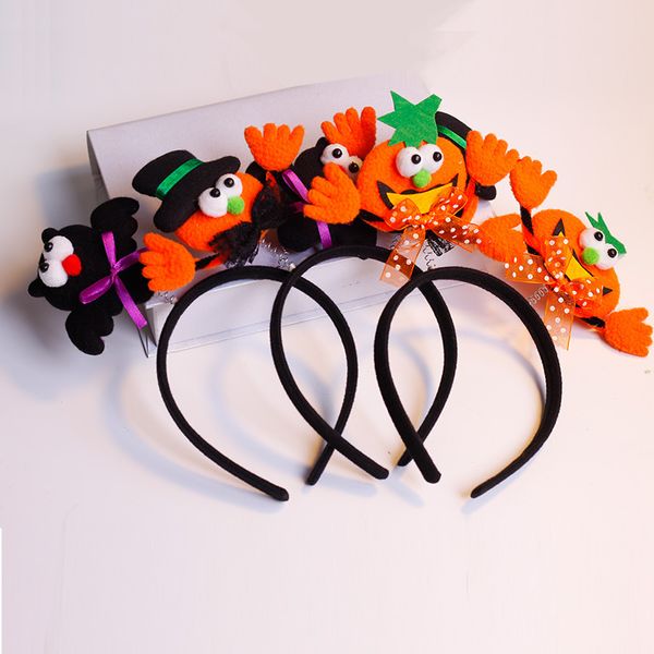 

halloween variety of cute headbands headband pumpkin bat hat children halloween party dress up supplies