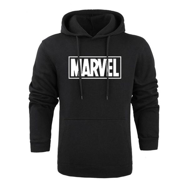 

captain america new jackets and winter coats marvel sweatshirt thick zipper hoodie men sweatshirts marvel cosplay, Black