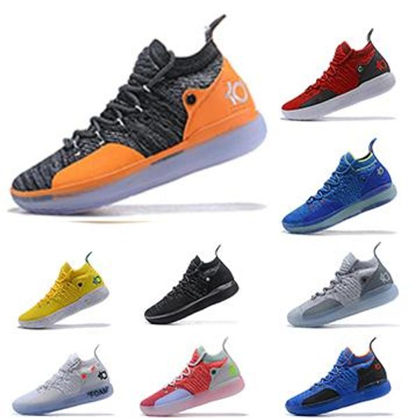 

new arrival kd 11mens ourdoor shoes white orange foam pink paranoid oreo ice ourdoor shoes original kevin durant xi kd11 mens sneakers