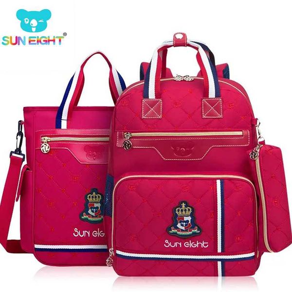 

sun eight child kids school bag for children school bags for boys nylon orthopedic bag girl waterproof backpack