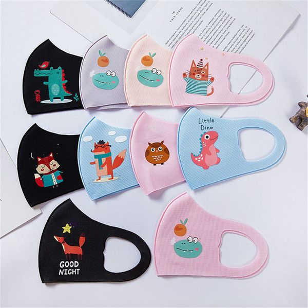 

pm2.5 children masks designer boys girls mouth mask cartoon kids anti-dust breathable earloop disposable mask dhl shipping