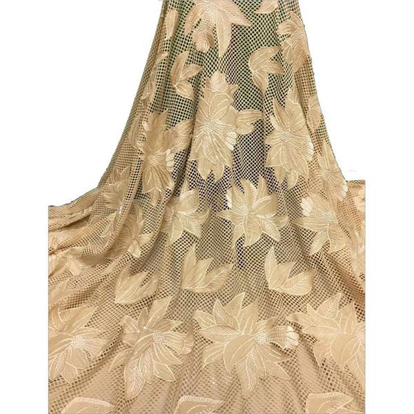 

me-dusa 2020 lace flower african embroidery 3d french lace new wedding dress prom, Pink;blue