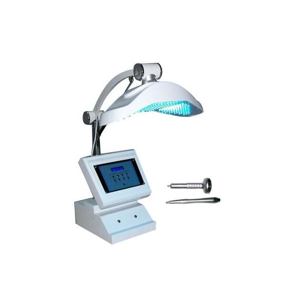Máquina facial portátil do diodo emissor de luz da terapia do diodo emissor de luz do PDT da máquina do PDT com duas alças para o aperto da pele da remoção da acne do enrugamento