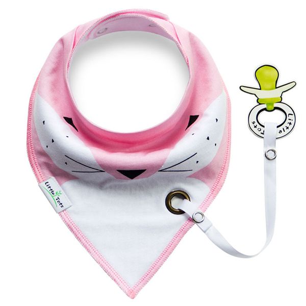 

12 colors baberos bebes baby bibs easy to carry nipple with rope cute infant cotton bandana dribble bib for newborn feeding