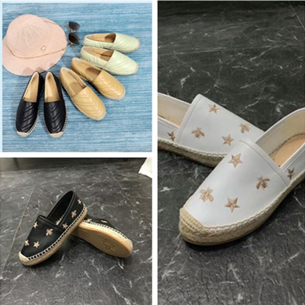 

New fa hion canva and real lamb kin women e padrille flat hoe ummer loafer e padrille ize eur34 42 many color with box