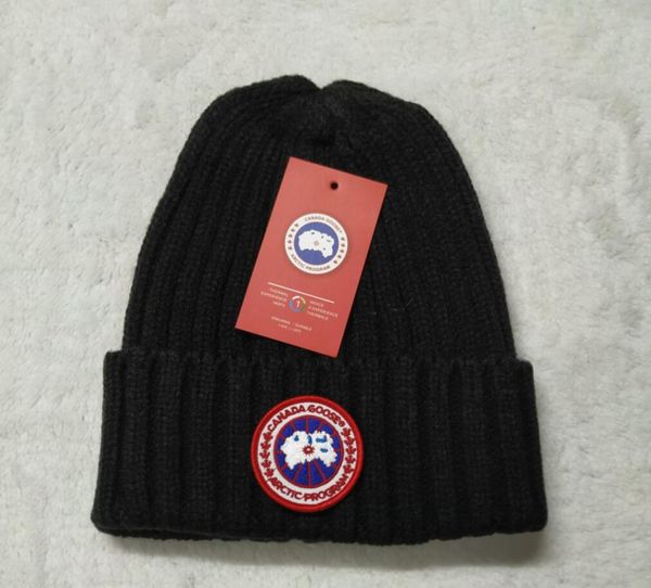 

sale canada brand beanie men knitted hat classical sports skull caps women casual outdoor goose beanies 22, Blue;gray