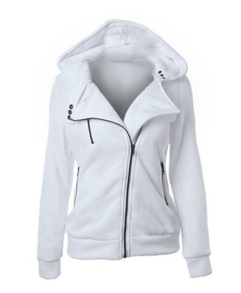 

new autumn&winter women hoodies sweatshirts zipper v neck long sleeve warm female hoodies sudaderas mujer 3xl, Black