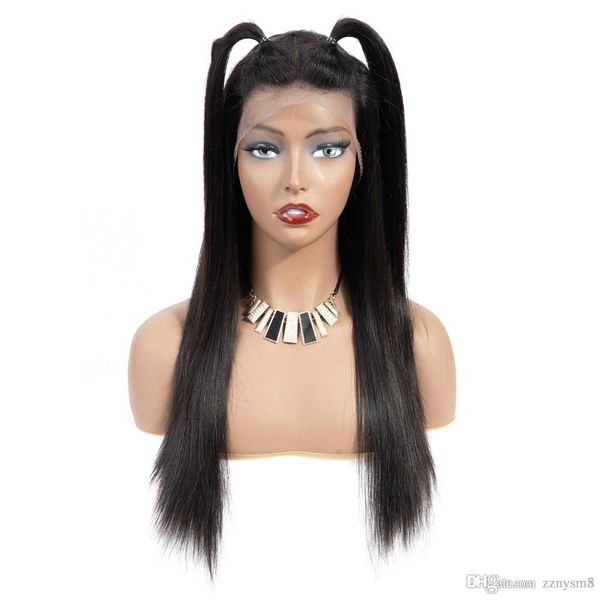 

24inch brazilian hair 360 lace frontal wig straight wigs lace frontal human hair wigs for black women