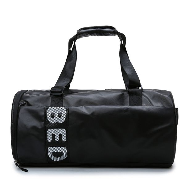

outdoor waterproof dry and wet separation sports gym bags women girls training fitness travel handbag yoga mat bag sac sport