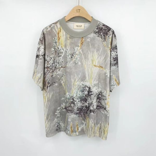 

2020 summer new fasion men plant printing t shirts ~ us size tshirts ~ mens designer short sleeve t shirts, White;black
