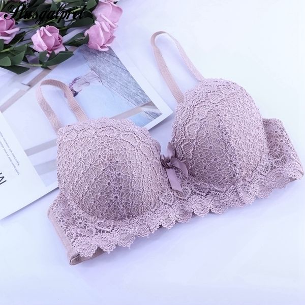 

plusgalpret sexy кружева вышивки бюстгальтер ладони кубок внутри проложенные push up нижнее белье массаж beads удобная носить белье, Red;black