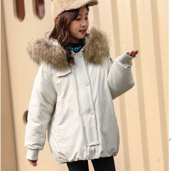 

30 christmas white duck down parka jacket girl fur collar warm teens girls winter clothes little girls down winter coat clothes, Blue;gray