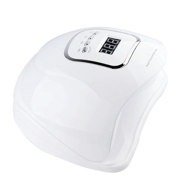 

150w fast and evenly curing nail dryer light auto ir induction nail polish curing tool manicure machine with digital display