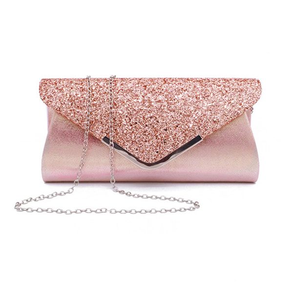 

women flap dazzling clutches evening bag envelope bridal wedding party purse j9