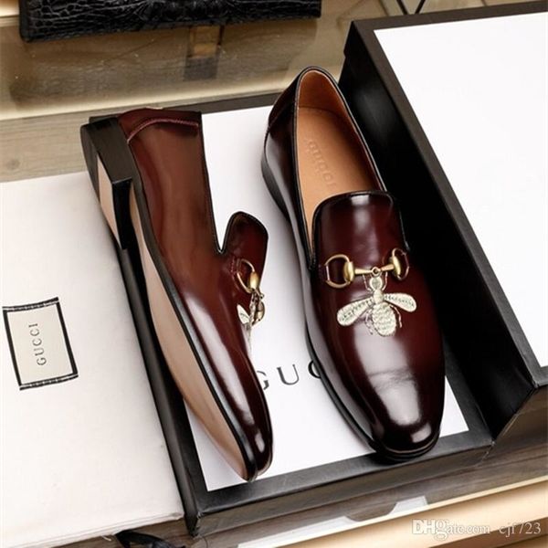 

men genuine leather shoes luxury casual shoes loafers slip on italian brand designer male dress shoes flattie casual shoe size 38-45
