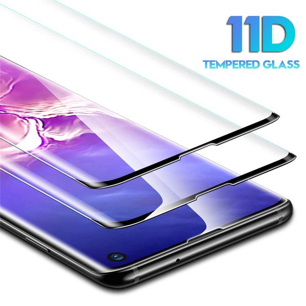 

11d полнй изогнђй кѬан закаленное екло дл samsung galaxy s8 s9 s10 plus s10e s7 ed пѬоекоѬ д