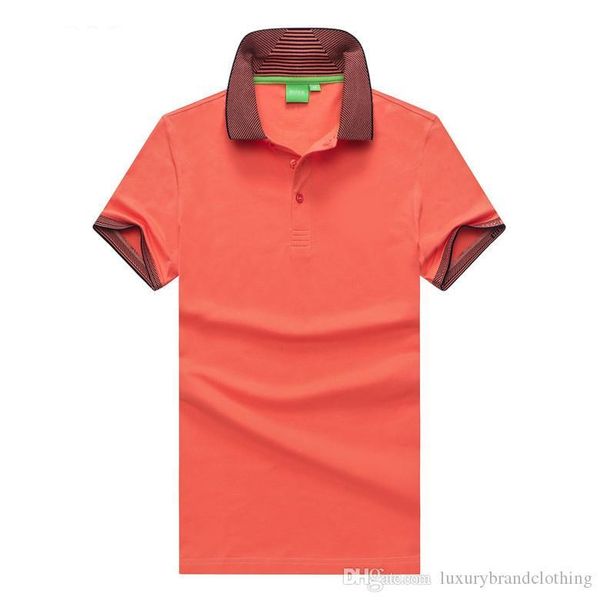 

марка mens боссы polo shirt классический роскошный polos рубашка с коротким рукавом хлопок прибывший лето polos люкс человек моды человек те, White;black