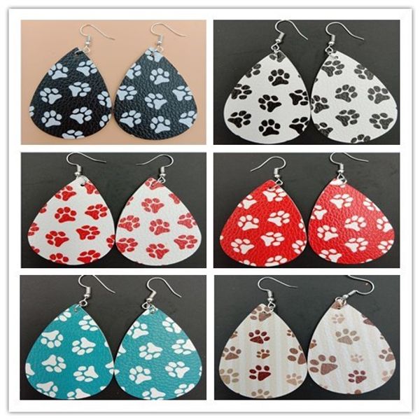 

2020 ђникалнй дизайн вѬеза Ѭоза веонй пѬин кожа каплевидне еѬги дл ж Silver