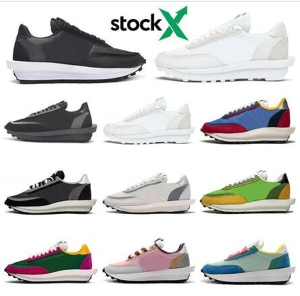 

2020 new designer chaussures sacai ldv waffle mens shoes for women blue green gusto black tripe daybreak trainers varsity tn plus sneakers