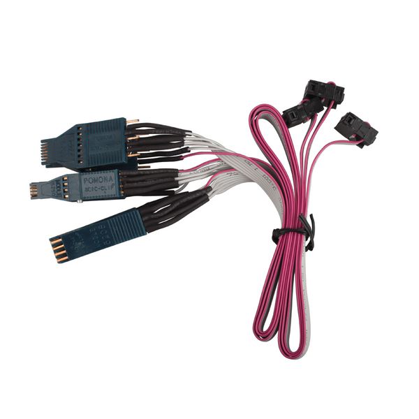 CKS Set of CLIP EEPROM connectors for Tacho EEPROM NO.42 Cable DIP-8CON NO.43 Cable EEPROM SOIC-14CON NO.44 Cable SOIC-8CON Adapter