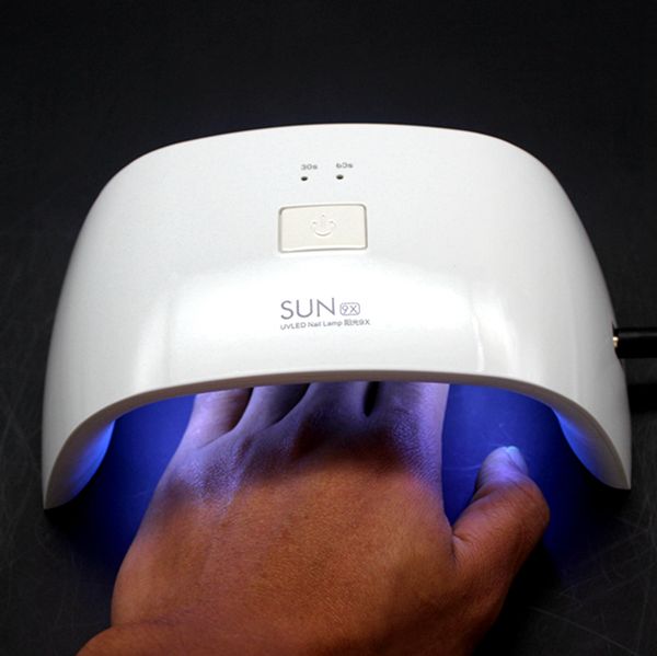 

sun9x uv led lamp nail dryer 18w automatic sensor digital ddisplay machine fast curing uv gel led gel nail polish art tools
